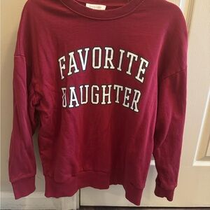 Favorite Daughter Red Sweatshirt